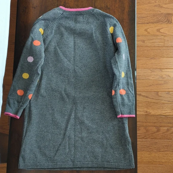 Disney GAP Minnie Mouse Sweater Dress, Gray, Size 4 - Picture 4 of 4